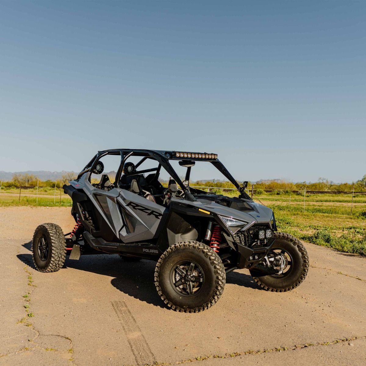 Polaris RZR Pro R Overhead Flex Era LED Light Bar Bundle | KC HiLites