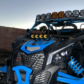 Can Am X3 Shock Tower Mount Flex Era LED Light Bar Bundle | KC HiLites