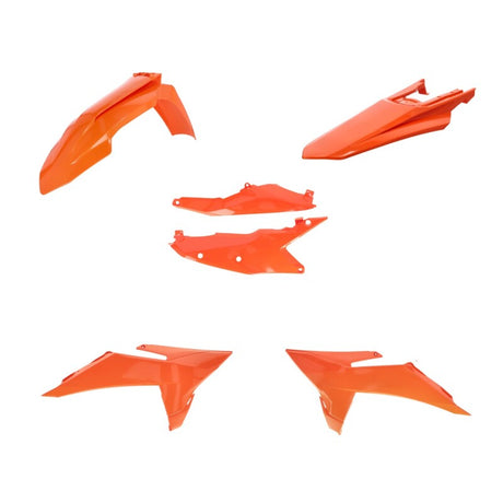 Acerbis 2025 KTM 125-450 SX/SX-F/XC/XC-F Plastic Kit - 16 Orange for KTM Dirt Bikes