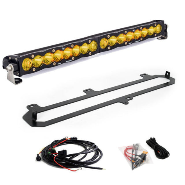 Baja Designs 2022+ Toyota Tundra TRD Pro 20-inch S8 LED Light Bar Replacement Kit Amber
