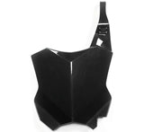 Acerbis Kawasaki KX250F-450F/ KX250-450/ KX250X/450X Front Number Plate - Black (Part #2449390001)