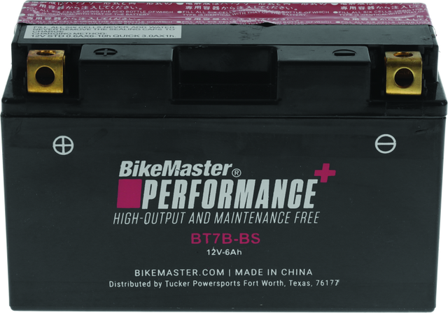 BikeMaster Battery - BT7B-BS
