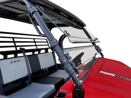 SPIKE KAF 820 Mule Pro-FX Full Tilting Windshield with Three-Position Tilt for Kawasaki Mule Pro-FX Models