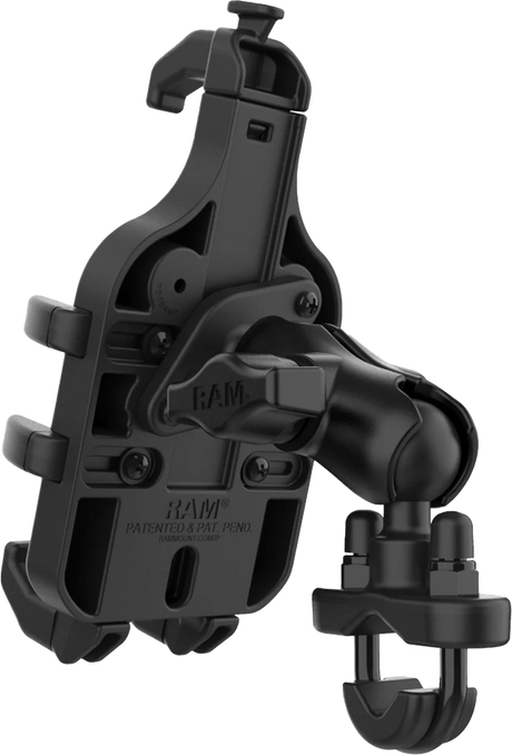 RAM Quick Grip Pro Handlebar Phone Mount for Motorcycles and Bikes - Model RAM-B-149Z-A-PD5U