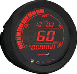 KOSO Digital Gauge Cluster with 4-inch Speedometer and Tachometer for Harley-Davidson FLHTC and FLHTCU (2004-2013)