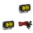 Baja Designs S2 Pro Wide Cornering Pair - LED Amber for Off-Road Vehicles