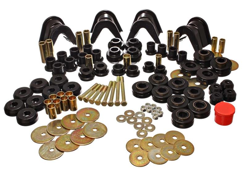 Energy Suspension Hyper-Flex Master Bushing Set for 1973-1977 Ford Bronco 4WD – Black