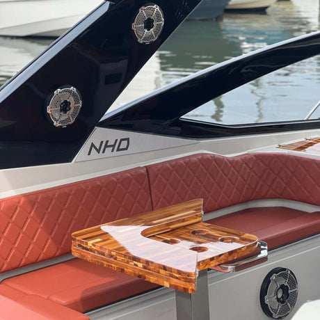 DS18 NXL-M Series Marine and Powersports 6.5-inch 2-Way Speaker with RGB LED Lighting - Black Finish