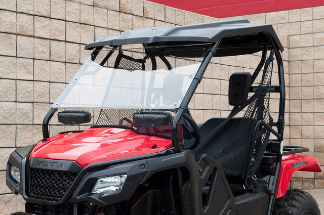 Seizmik Versa Vent HC for Honda Pioneer 500 (2017-2019) - Polycarbonate Windshield with Defogging Vents