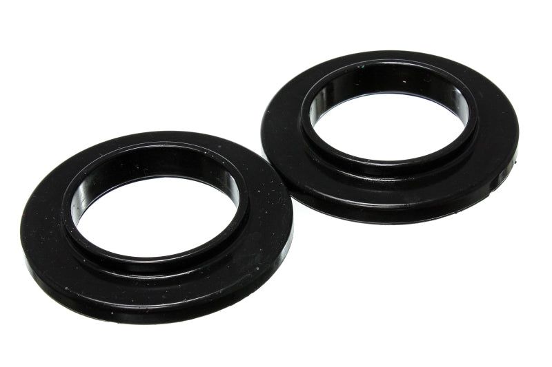 Energy Suspension Universal Coil Spring Isolators for Toyota Pickup and Tacoma (Part #9.6104G) – Black, 2 3/4 in. ID, 4 9/16 in. OD, 3/4 in. Height