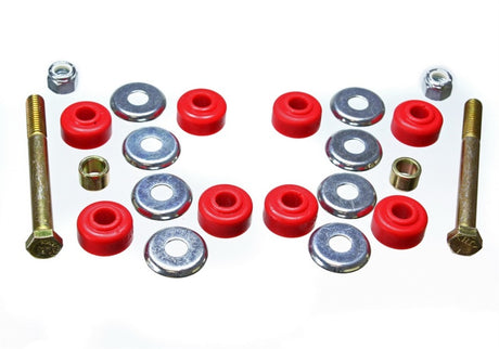 Energy Suspension Front Performance Polyurethane End Link Bushing Set for Honda Civic, Acura Integra, and Honda Del Sol (Part #16.8104R)