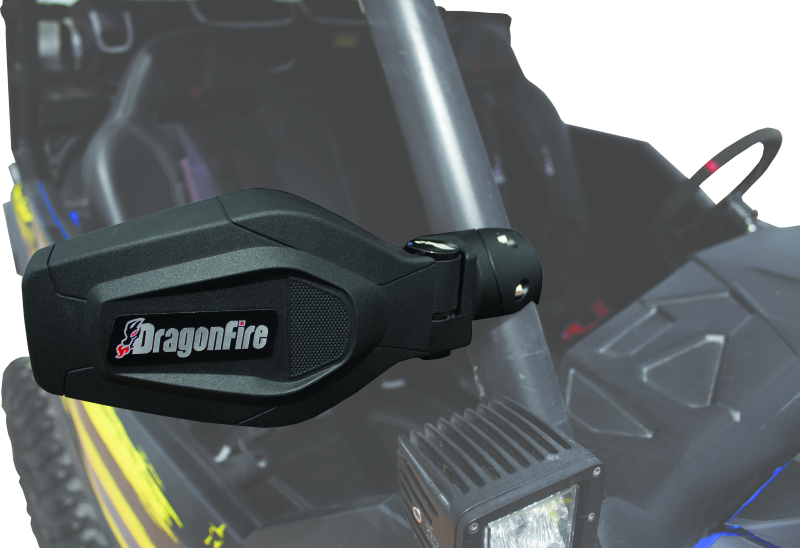 DragonFire Racing Slayer UTV Mirrors - Durable CNC-Billet Aluminum with Low-Profile Design