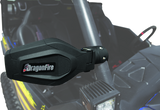 DragonFire Racing Slayer UTV Mirrors - Durable CNC-Billet Aluminum with Low-Profile Design