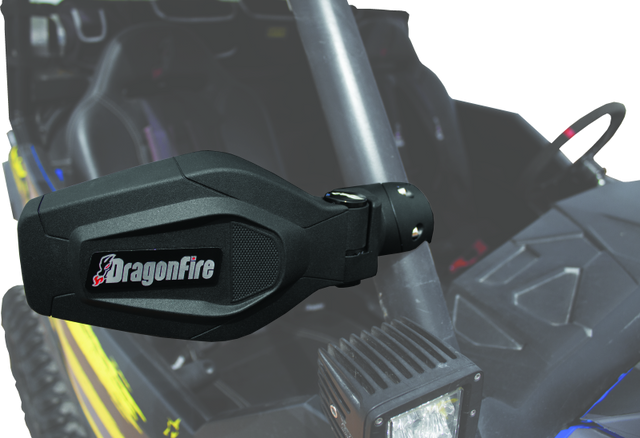 DragonFire Racing Slayer UTV Mirrors - Durable CNC-Billet Aluminum with Low-Profile Design