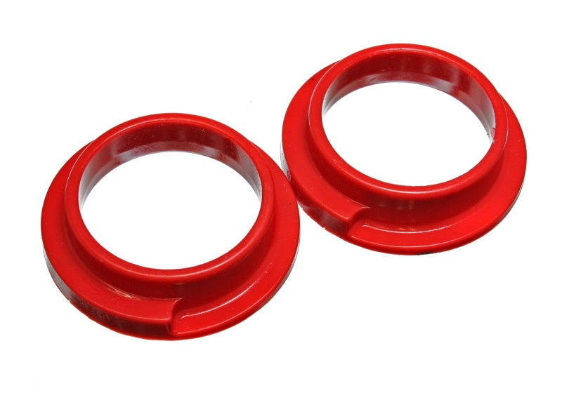 Energy Suspension Part 15.6103R Red Coil Spring Isolators for Volkswagen Golf, Jetta, and Cabrio (3 inch ID, 4 5/16 inch OD, 1 1/8 inch Height)
