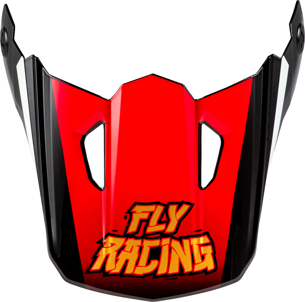 Fly Racing Youth Kinetic Scorched Helmet Visor - Red/Black/White for Youth Motocross Helmets