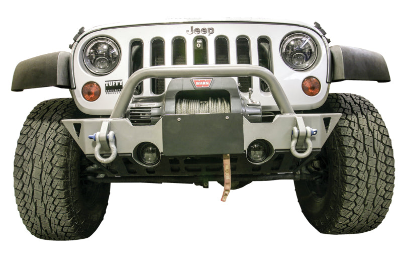 Tuffy Products Flip-up License Plate Holder for Hawse Winch Fairlead – Black
