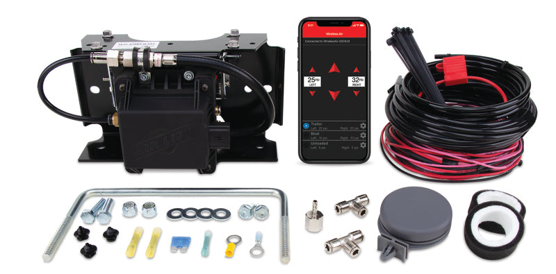 Air Lift Wireless Air Control System with EZ Mount – App-Enabled Bluetooth Compressor for Air Springs