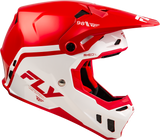 Fly Racing Youth Formula CC Objective Helmet Red/White – Suitable for Off-Road & Motocross with Advanced Impact Protection