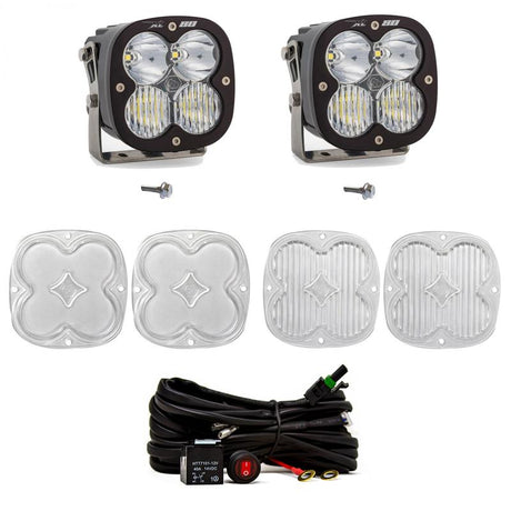 Baja Designs 2021+ Ford Bronco A-Pillar Light Kit XL80 D/C – Waterproof, ClearView, and Replaceable Lenses