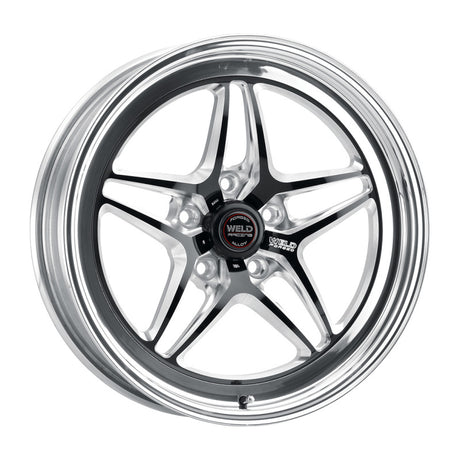 Weld S81 18x5 Black Wheel – 5x120 Bolt Pattern, -23mm Offset, High Pad, Non-Beadlock