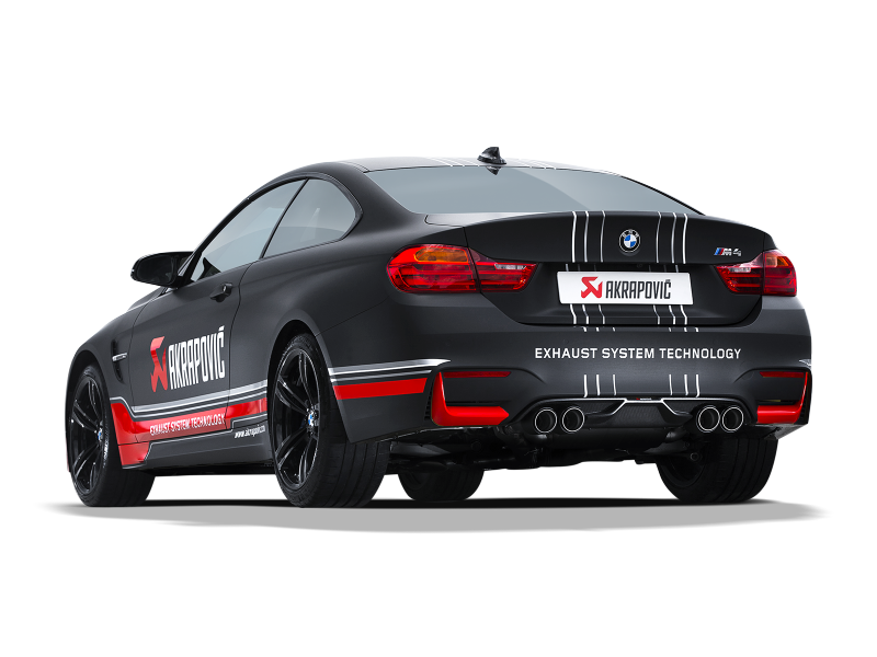 Akrapovic Slip-On Line for 2014-2017 BMW M3/M4 F80/F82 Titanium Exhaust System with Tips