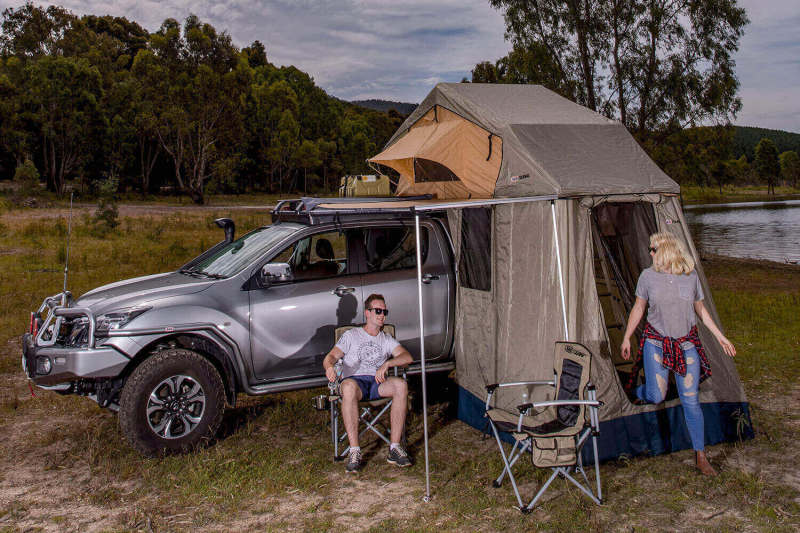 ARB Simpson III Rooftop Tent and Annex Combo Kit – Durable Off-Road Camping Solution