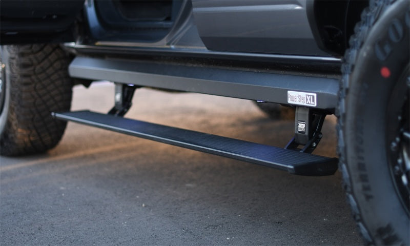 AMP Research PowerStep XL Electric Running Board for 2021-2023 Ford Bronco 4-Door – Black
