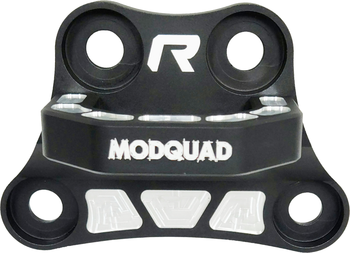 MODQUAD CA-RDH-R-BLK Rear Differential Cover Plate with Hook for Jeep Wrangler, Cherokee, and Grand Cherokee