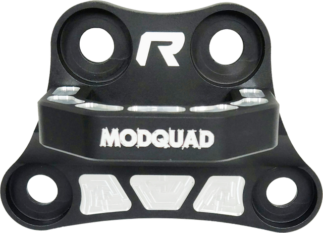 MODQUAD CA-RDH-R-BLK Rear Differential Cover Plate with Hook for Jeep Wrangler, Cherokee, and Grand Cherokee