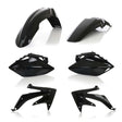 Acerbis Honda CRF450R 2005-2006 Plastic Kit in Black – Front & Rear Fenders, Side Panels, Radiator Scoops