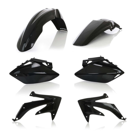 Acerbis Honda CRF450R 2005-2006 Plastic Kit in Black – Front & Rear Fenders, Side Panels, Radiator Scoops