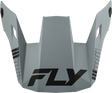 Fly Racing Rayce Helmet Visor Matte Grey XL for Off-Road and Motocross Bikes