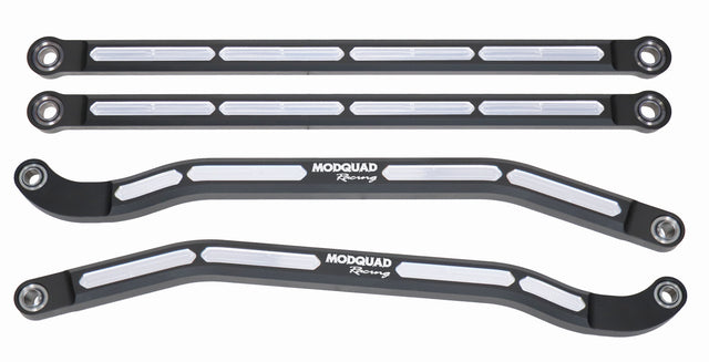 MODQUAD High Clearance Radius Rods for Polaris RZR XP 1000 and Turbo Models - Black