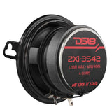 DS18 ZXI-3542 3.5 Inch 40 Watts RMS 2-Way Coaxial Speaker with Kevlar Cones for Car Audio