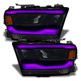 Oracle 19-21 Dodge RAM 1500 RGB+W Headlight DRL Kit- Reflector LED Headlights - +W