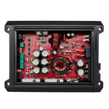 DS18 SXE-1500.1D/BK 1-Channel Class D Car Amplifier – 500W RMS at 1 Ohm, 350W RMS at 2 Ohms, 200W RMS at 4 Ohms – Compatible with Subaru WRX, Honda Civic, Ford Mustang, Toyota Camry, Chevrolet Silverado