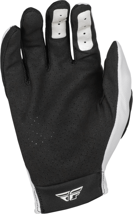 Fly Racing Lite Gloves White/Black 3X-Large for Offroad MX Riding