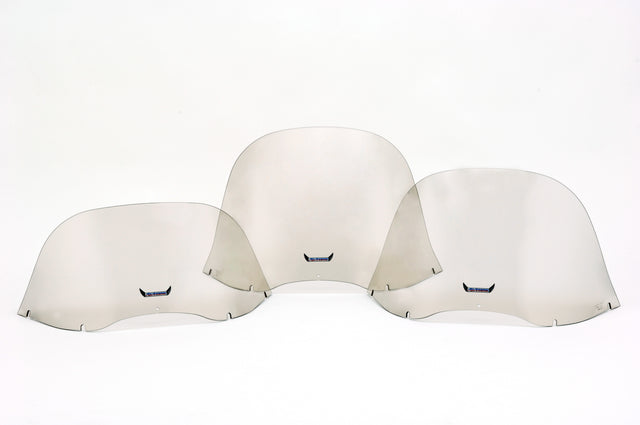 Slipstreamer Windshield Clear 18-inch Replacement for 1998-2003 Honda Shadow VLX 600 and Kawasaki Vulcan 1500