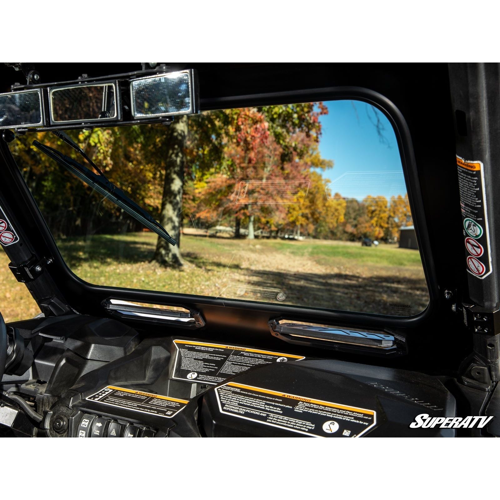 Can Am Maverick Sport Glass Windshield | SuperATV