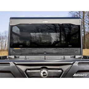 Can Am Defender Rear Glass Windshield | SuperATV