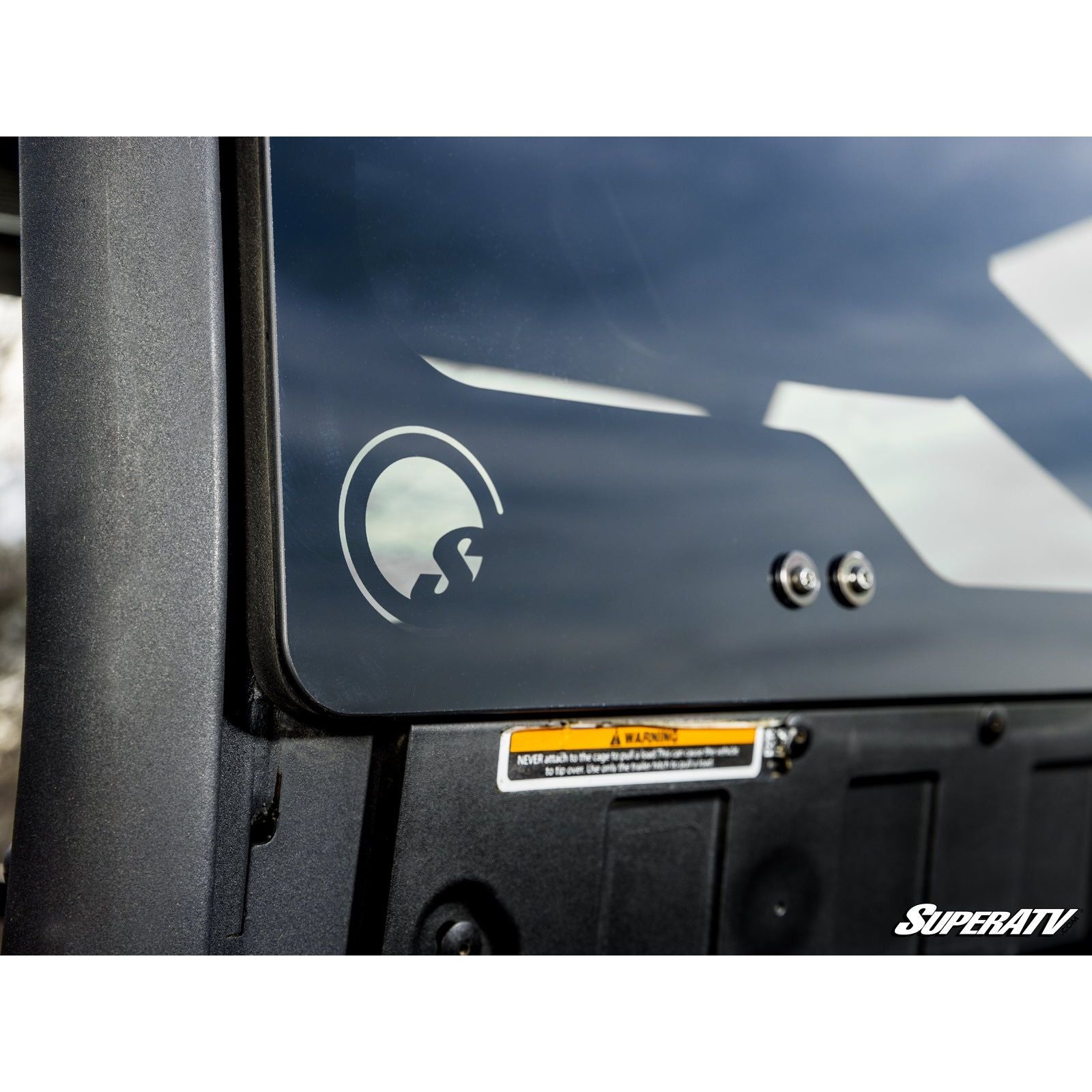 Can Am Defender Rear Glass Windshield | SuperATV