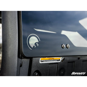 Can Am Defender Rear Glass Windshield | SuperATV