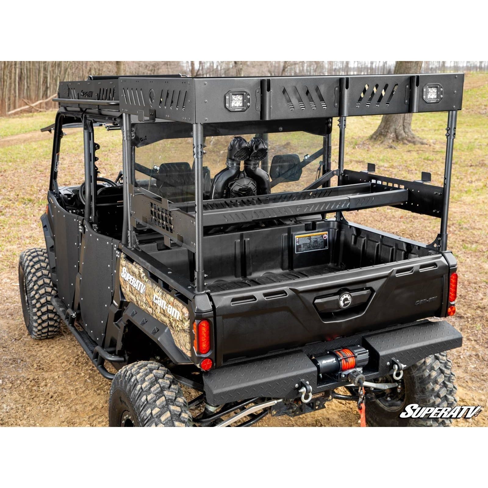 Can Am Defender MAX Outfitter Bed Rack | SuperATV