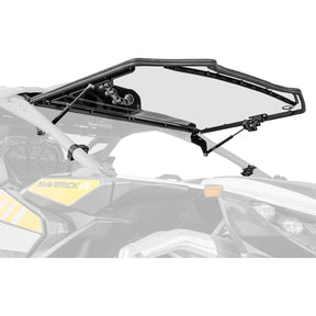 Can Am Maverick R Scratch Resistant Flip Windshield | SuperATV