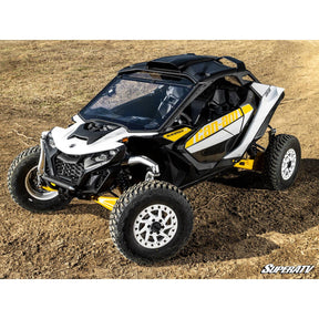 Can Am Maverick R MaxDrive Power Flip Windshield | SuperATV