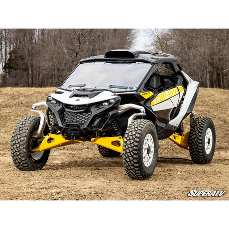 Can Am Maverick R Scratch Resistant Vented Full Windshield | SuperATV