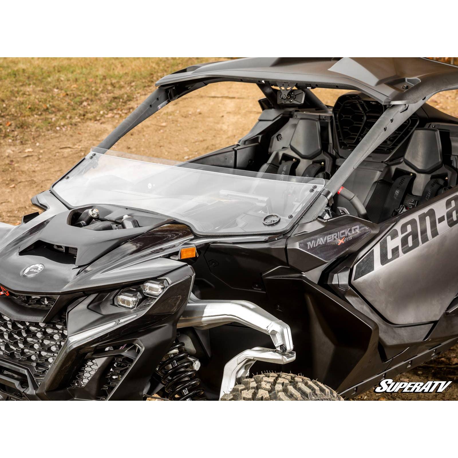 Can Am Maverick R Half Windshield | SuperATV