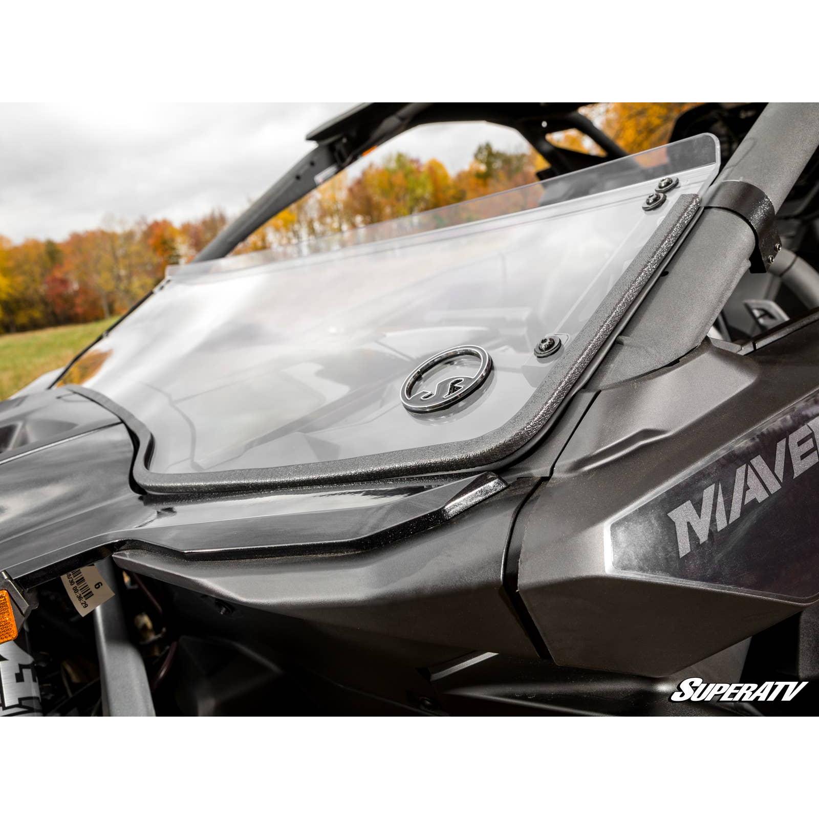 Can Am Maverick R Half Windshield | SuperATV