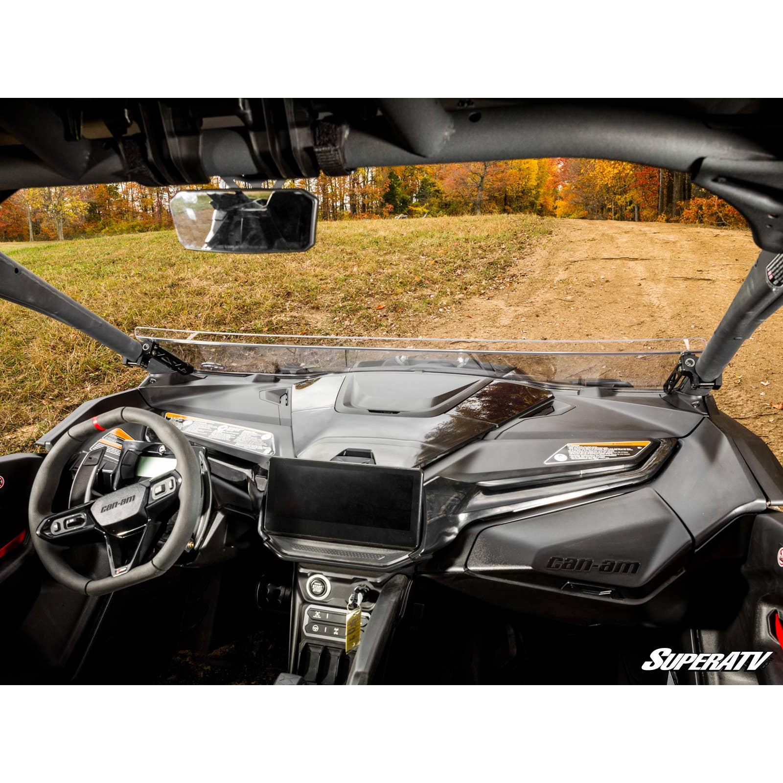 Can Am Maverick R Half Windshield | SuperATV